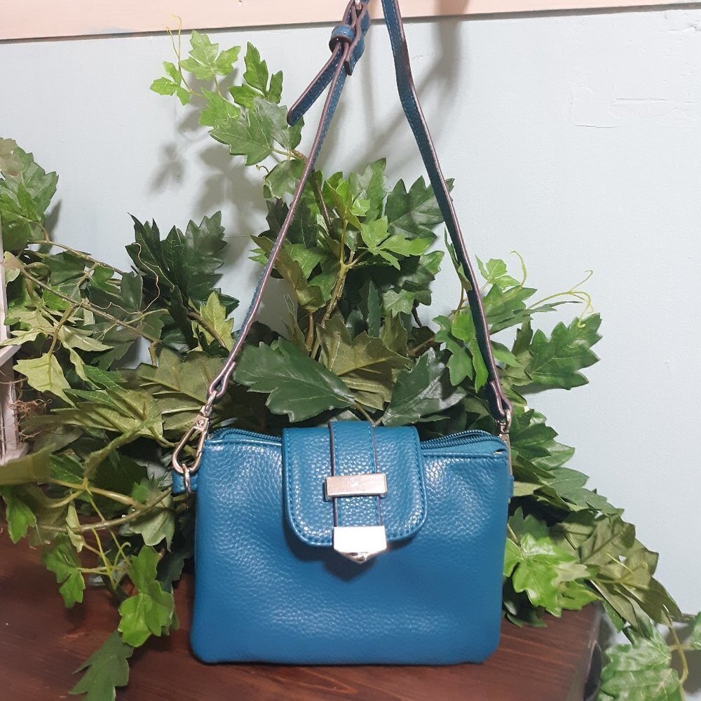 Charming Charlie LITTLE BLUE PURSE